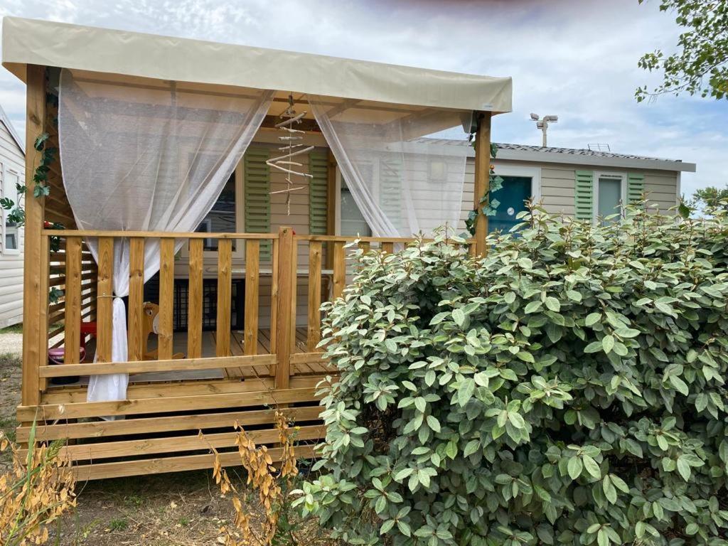 Mh148 Camping Tohapi Novela - Mobil Home 6P Climatise - Пор-ла-Нувель Екстер'єр фото